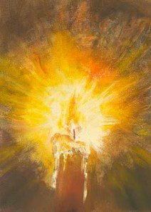 Glowing Candle Demo by Susan Blackwood e-mail