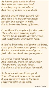 forrest finn poem